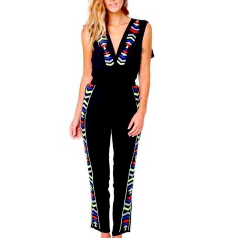 (M) Tasi Malibu ASHLEY Jumpsuit - Black‎